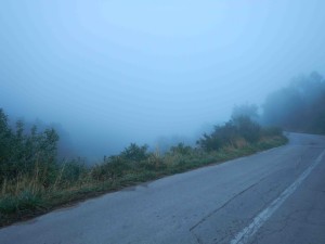 Fog mountains of Serbia